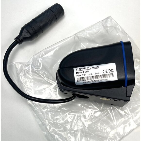 720p HD IP 2.8mm Lens PON Black Bullet Surveillance CAMERA Model FC5R NOB NEW - Picture 3 of 5